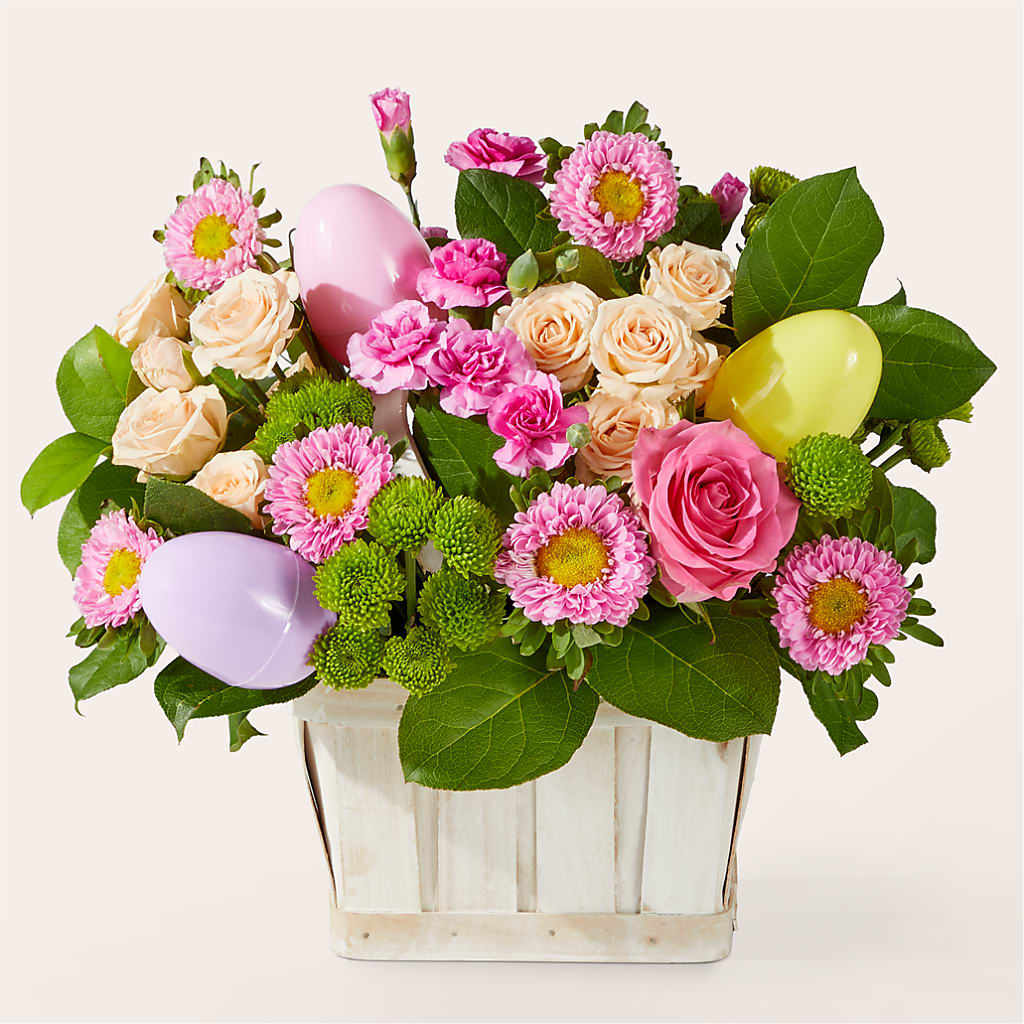 Get Eggcited Basket – Evergreen Flowers, Tucson AZ