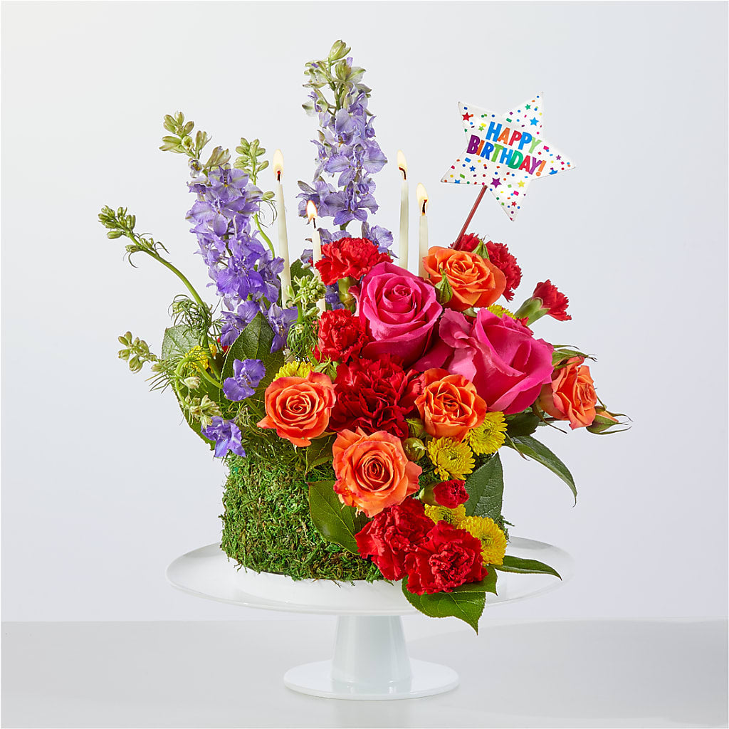 Best Year Yet Floral Cake – Evergreen Flowers, Tucson AZ