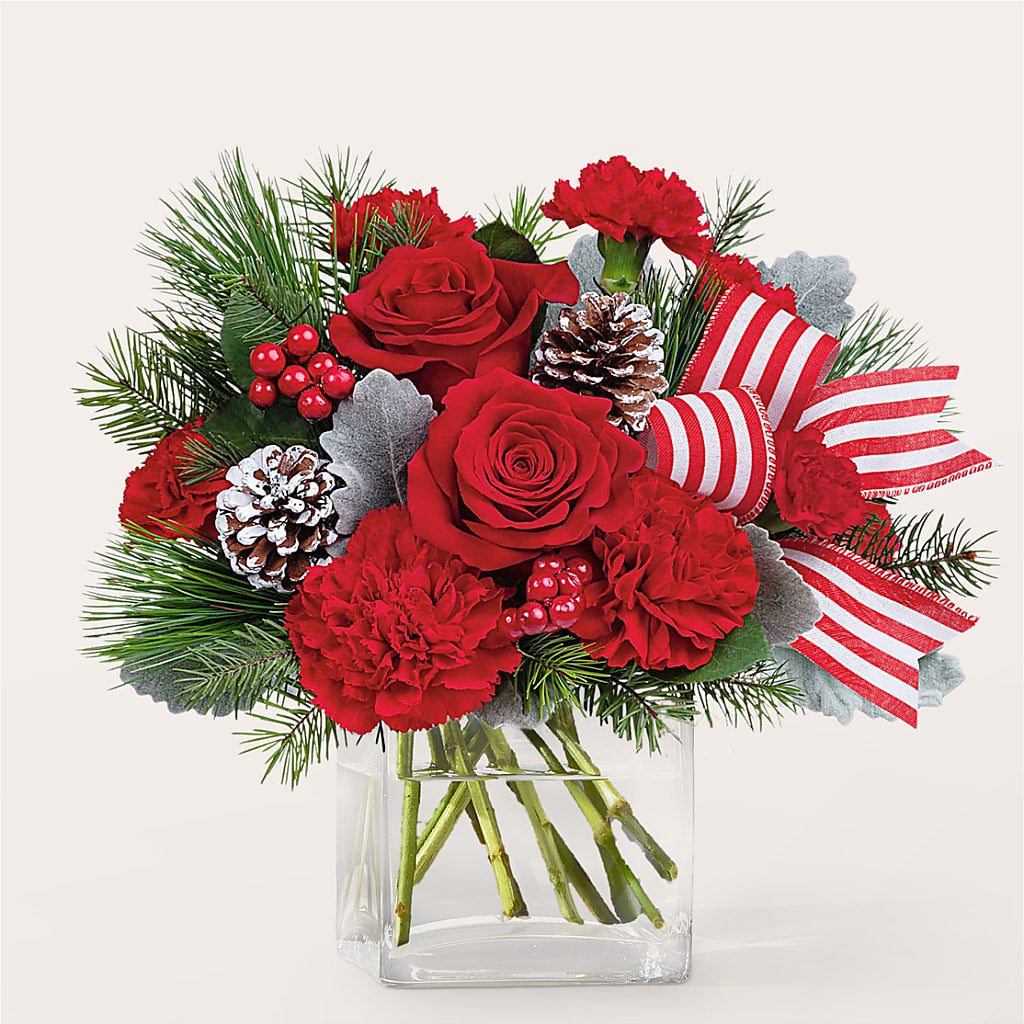 Baking Spirits Bright Bouquet – Evergreen Flowers, Tucson AZ