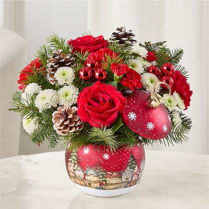 Christmas Carols Ornament –  Evergreen Flowers, Tucson AZ