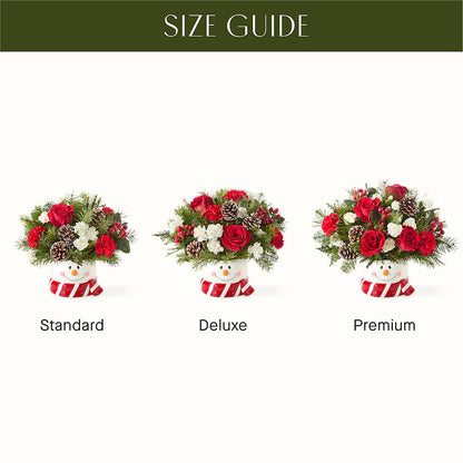 Jolly Snowman Bouquet –  Evergreen Flowers, Tucson AZ