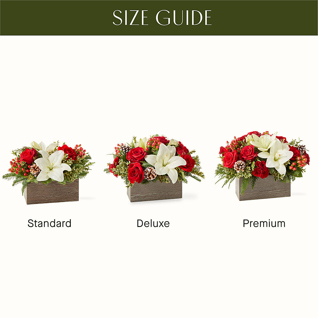 Snowy Wonderland Bouquet –  Evergreen Flowers, Tucson AZ