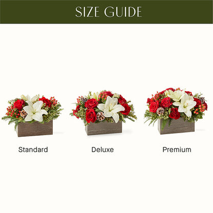 Snowy Wonderland Bouquet –  Evergreen Flowers, Tucson AZ