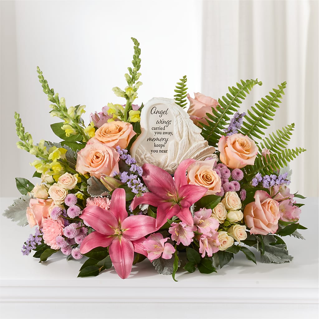 Gentle Light Arrangement –  Evergreen Flowers, Tucson AZ