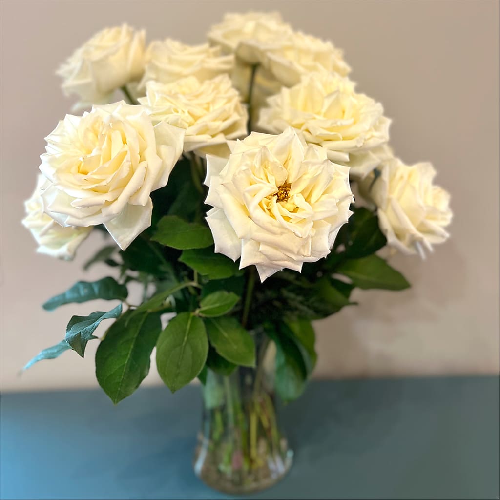 Long Stem Yellow Rose Bouquet –  Evergreen Flowers, Tucson AZ