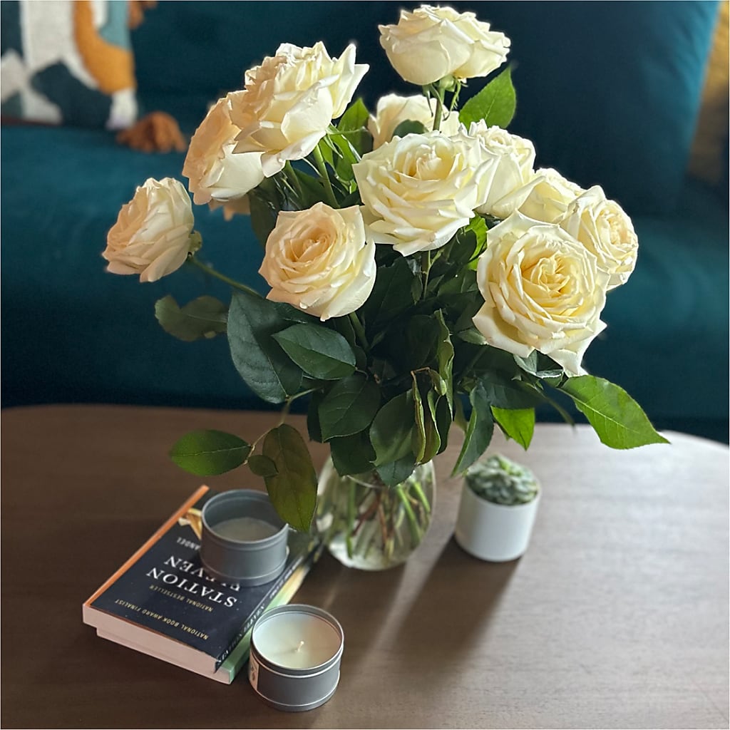 Long Stem Yellow Rose Bouquet –  Evergreen Flowers, Tucson AZ