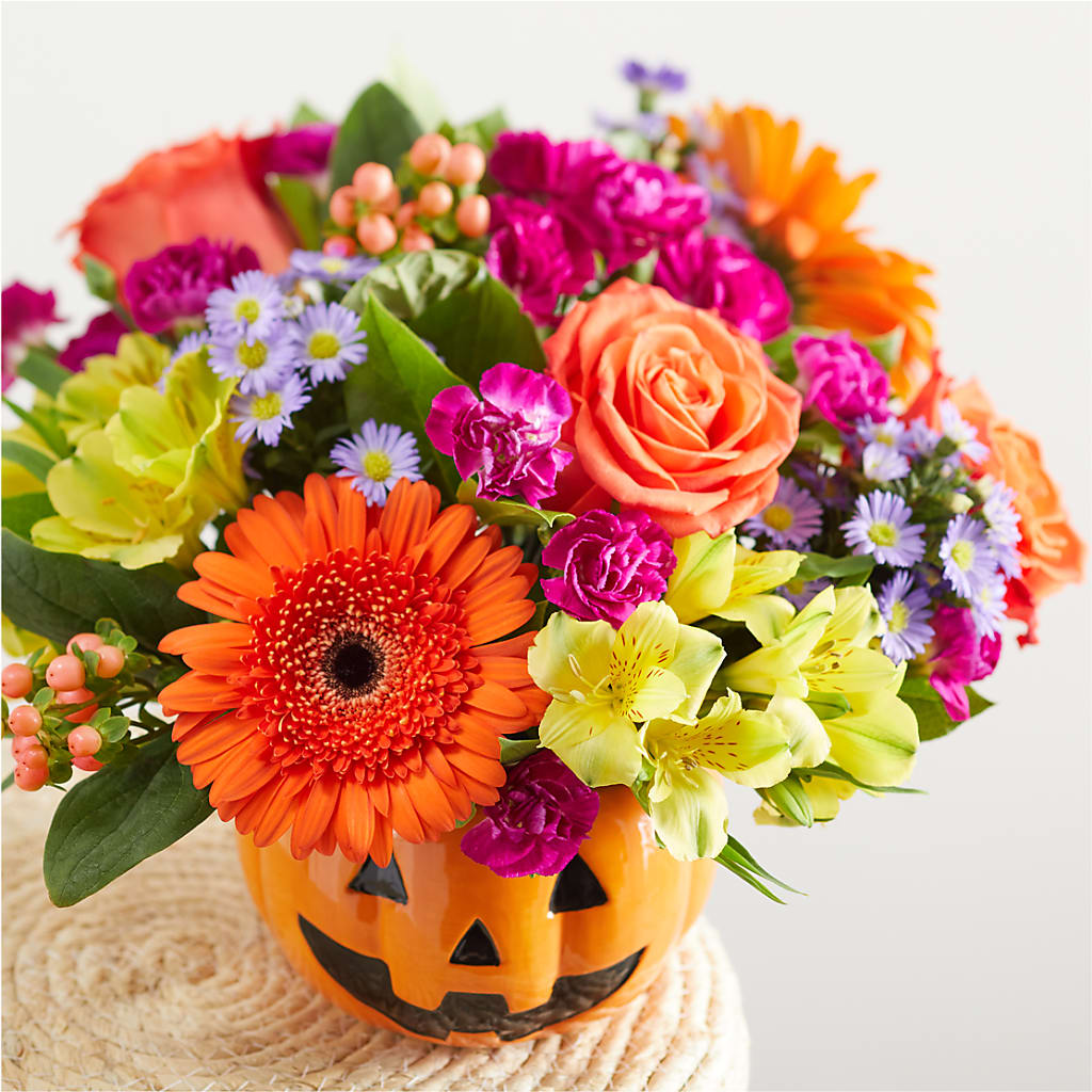 Tricks & Treats Pumpkin –  Evergreen Flowers, Tucson AZ