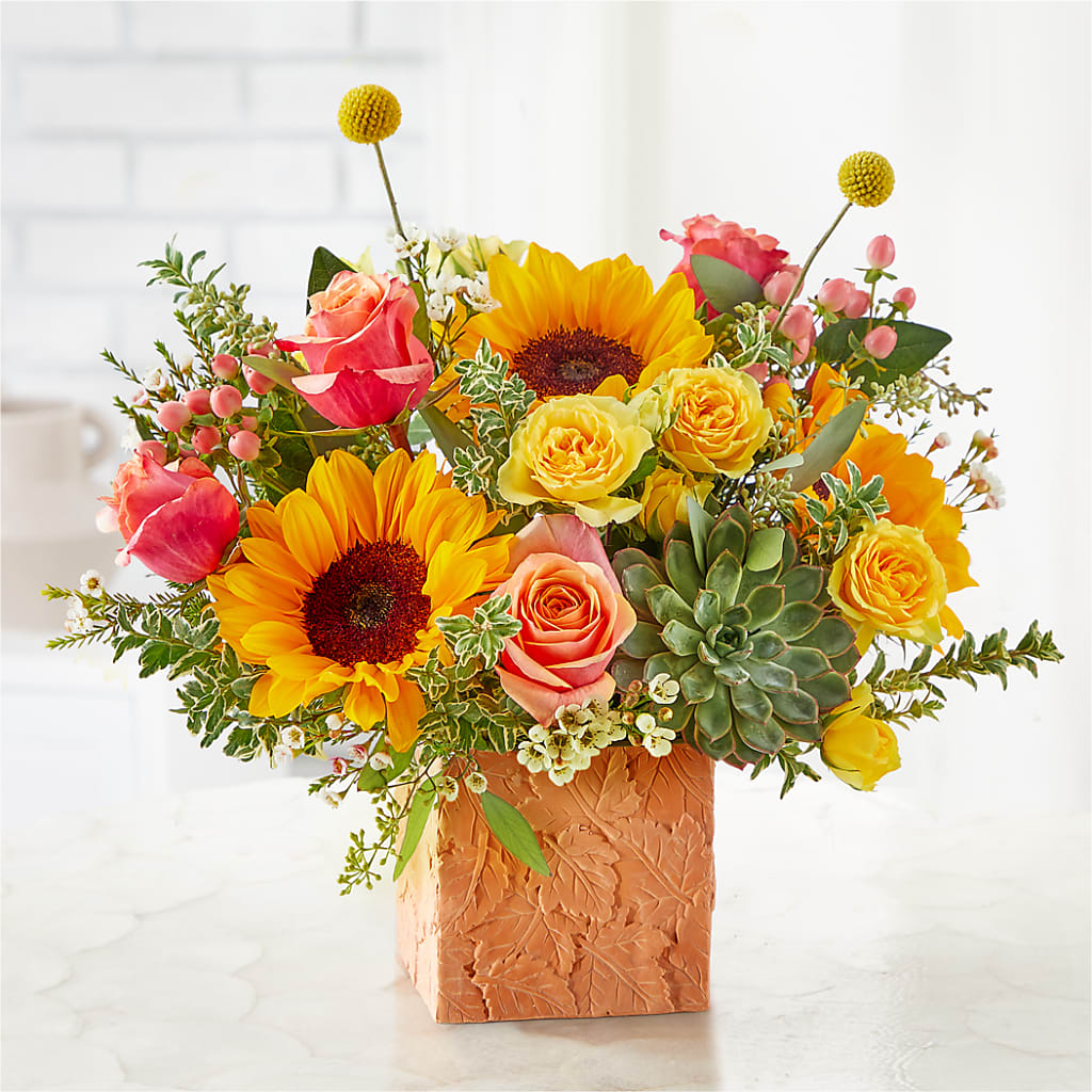 Sunflower Season Bouquet –  Evergreen Flowers, Tucson AZ