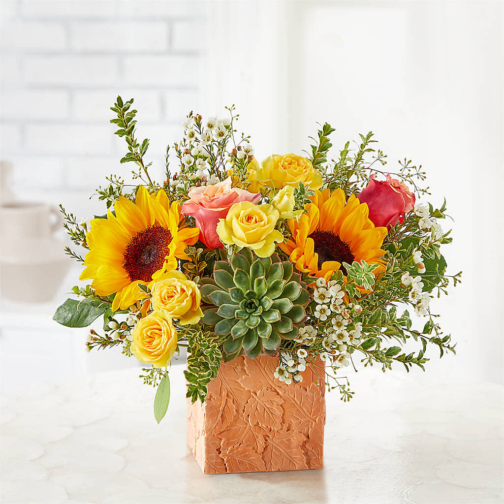 Sunflower Season Bouquet –  Evergreen Flowers, Tucson AZ