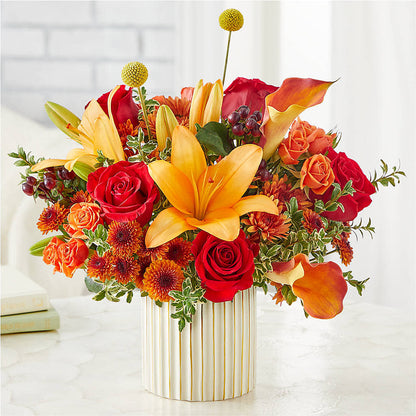 Scarlet Skies Bouquet –  Evergreen Flowers, Tucson AZ