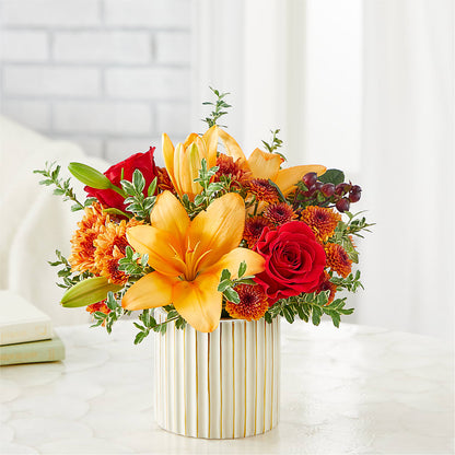 Scarlet Skies Bouquet –  Evergreen Flowers, Tucson AZ