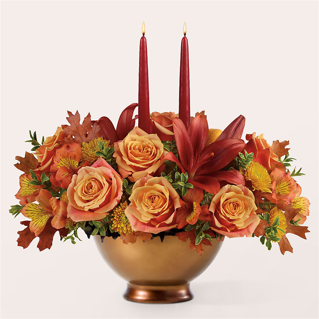 Harvest Table Centerpiece –  Evergreen Flowers, Tucson AZ