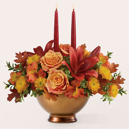 Harvest Table Centerpiece –  Evergreen Flowers, Tucson AZ