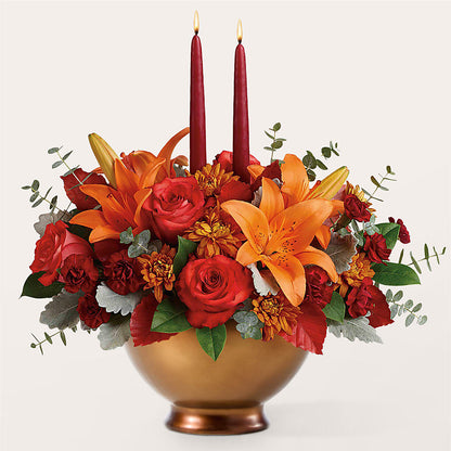 Fruits of Fall Centerpiece –  Evergreen Flowers, Tucson AZ
