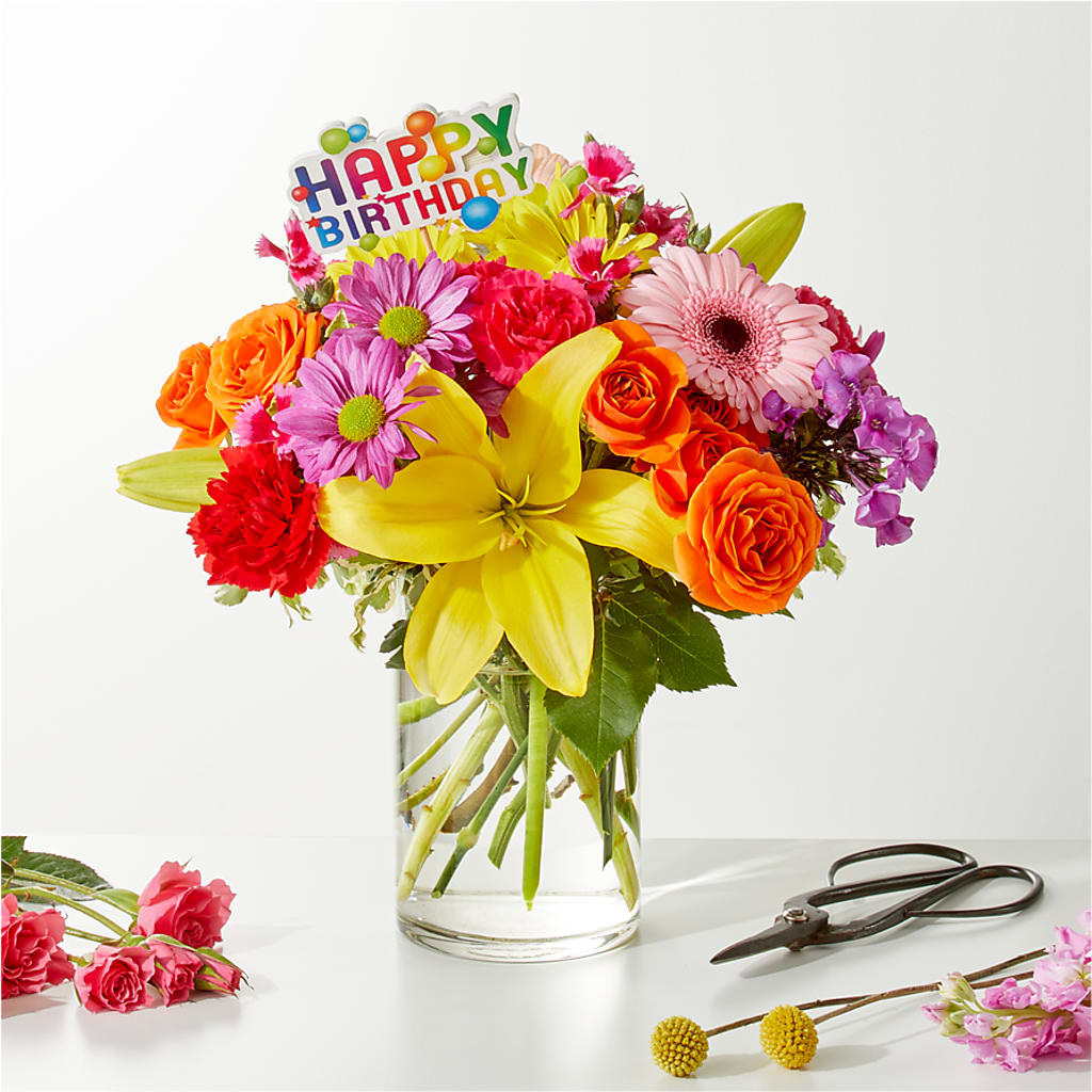 Cue the Confetti - A Florist Original –  Evergreen Flowers, Tucson AZ