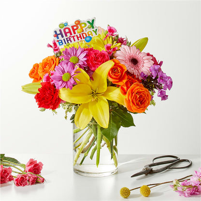 Cue the Confetti - A Florist Original –  Evergreen Flowers, Tucson AZ