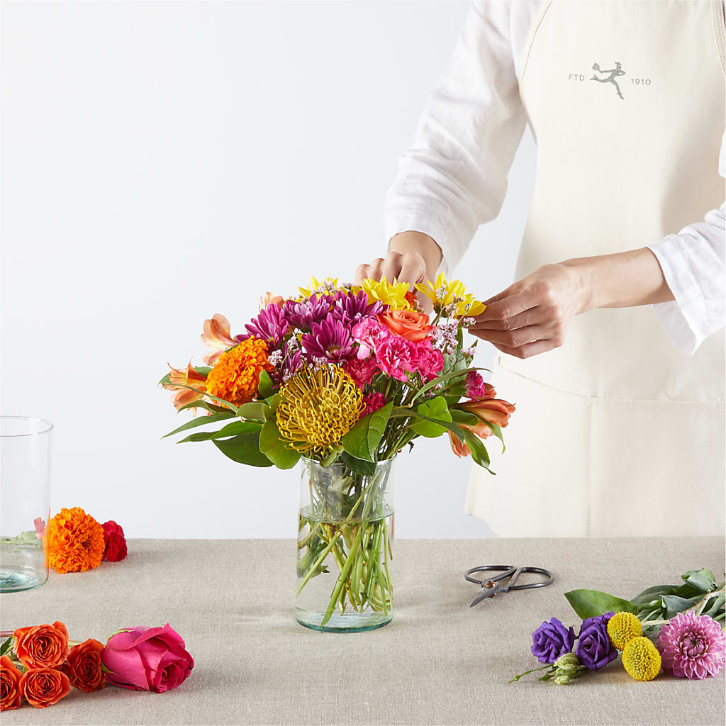 Feast of Color – A Florist Original –  Evergreen Flowers, Tucson AZ