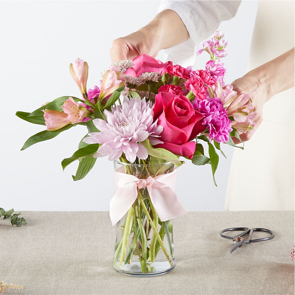 Pink Ribbon - A Florist Original –  Evergreen Flowers, Tucson AZ
