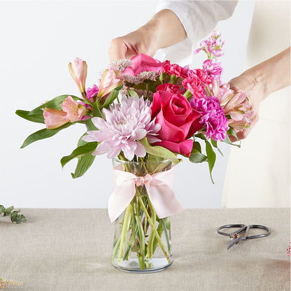 Pink Ribbon - A Florist Original –  Evergreen Flowers, Tucson AZ