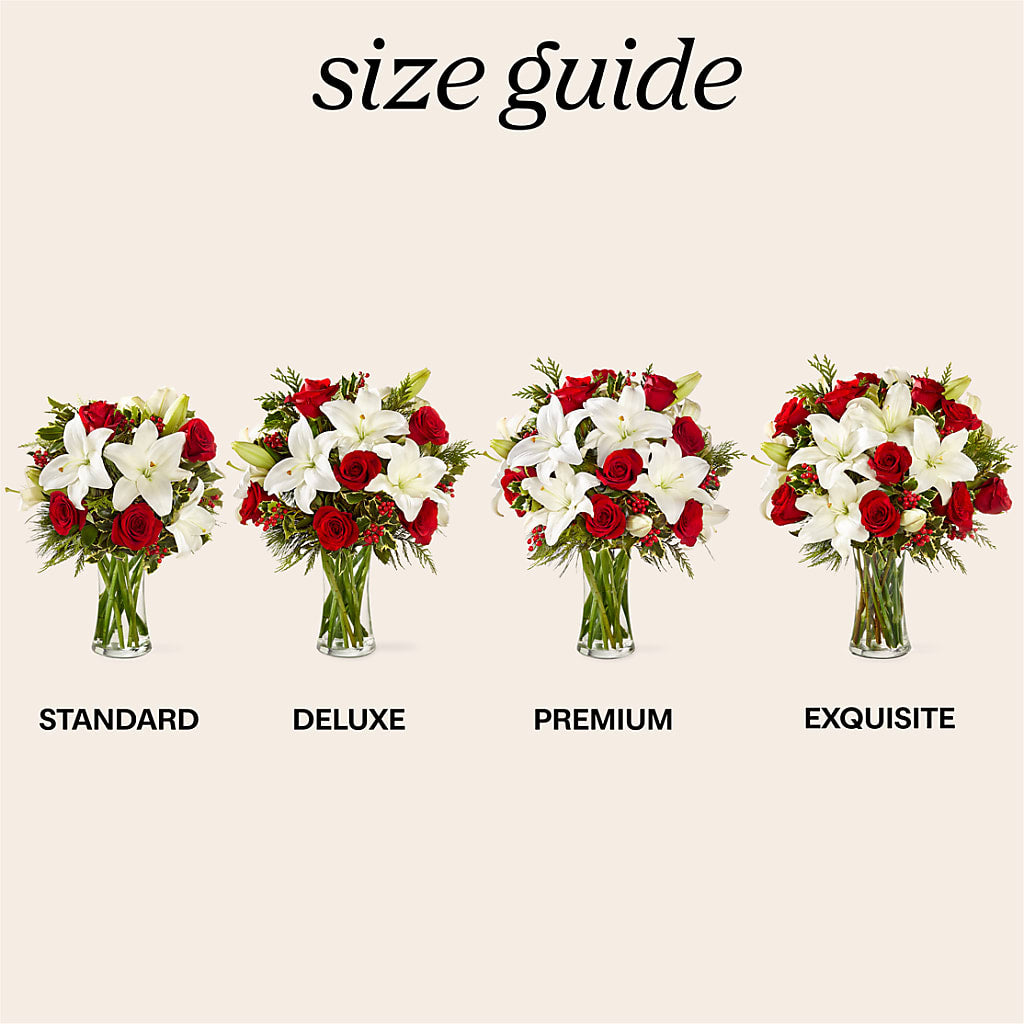 Sparkling Snowflakes Bouquet –  Evergreen Flowers, Tucson AZ