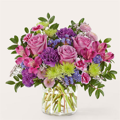 Glass Half Full Bouquet –  Evergreen Flowers, Tucson AZ