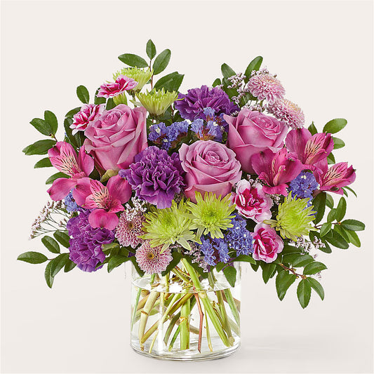 Glass Half Full Bouquet –  Evergreen Flowers, Tucson AZ
