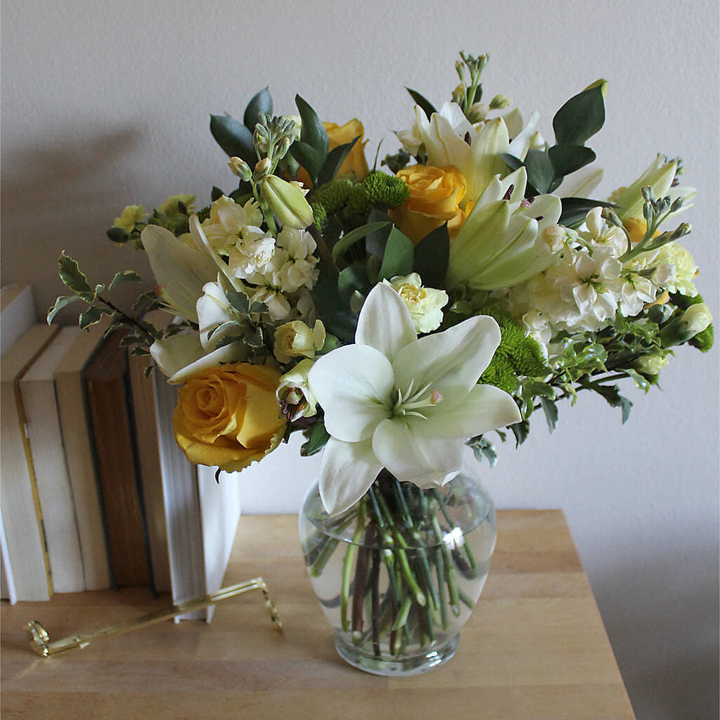Hope & Serenity Bouquet –  Evergreen Flowers, Tucson AZ