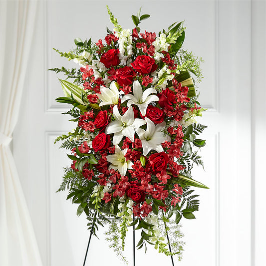 Everlasting Memory Standing Spray –  Evergreen Flowers, Tucson AZ
