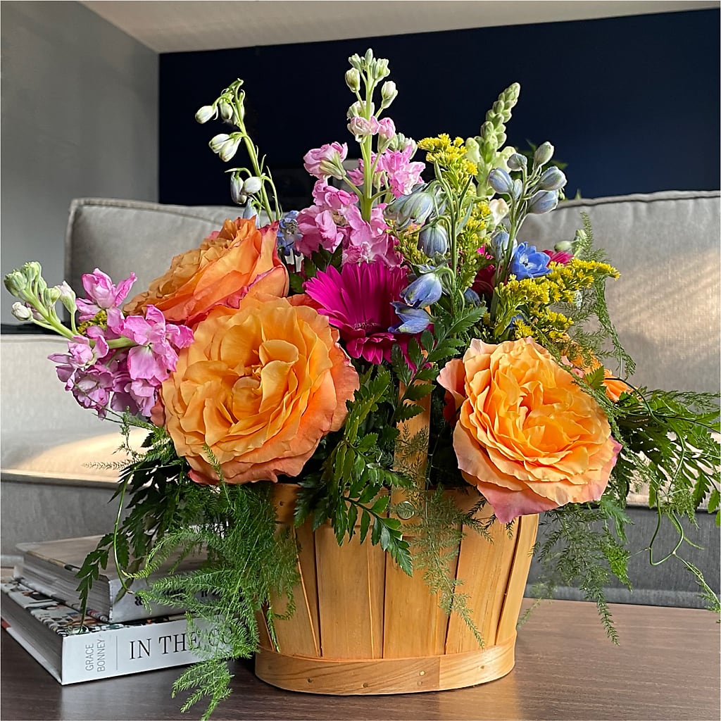 Garden of Life Basket –  Evergreen Flowers, Tucson AZ
