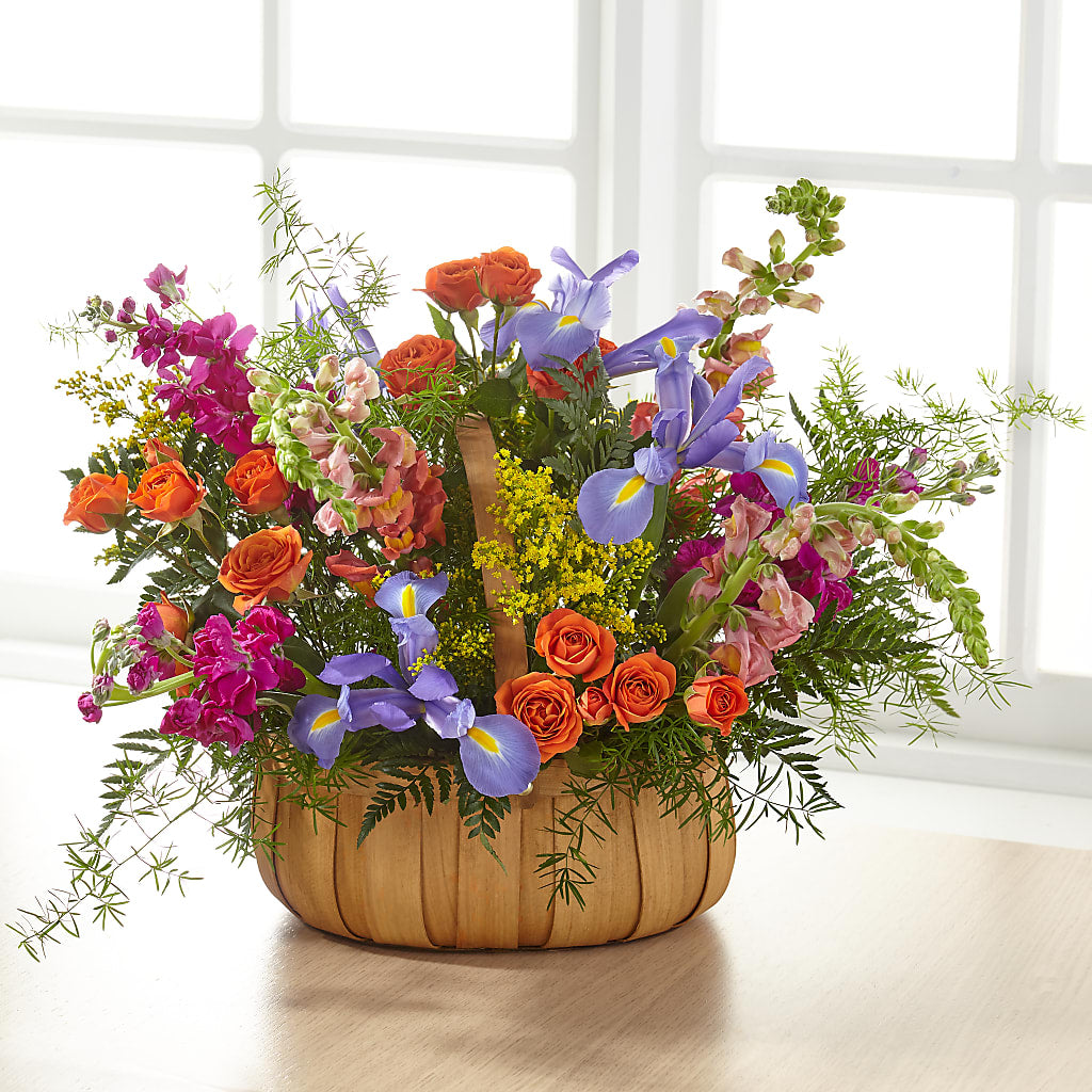 Garden of Life Basket –  Evergreen Flowers, Tucson AZ