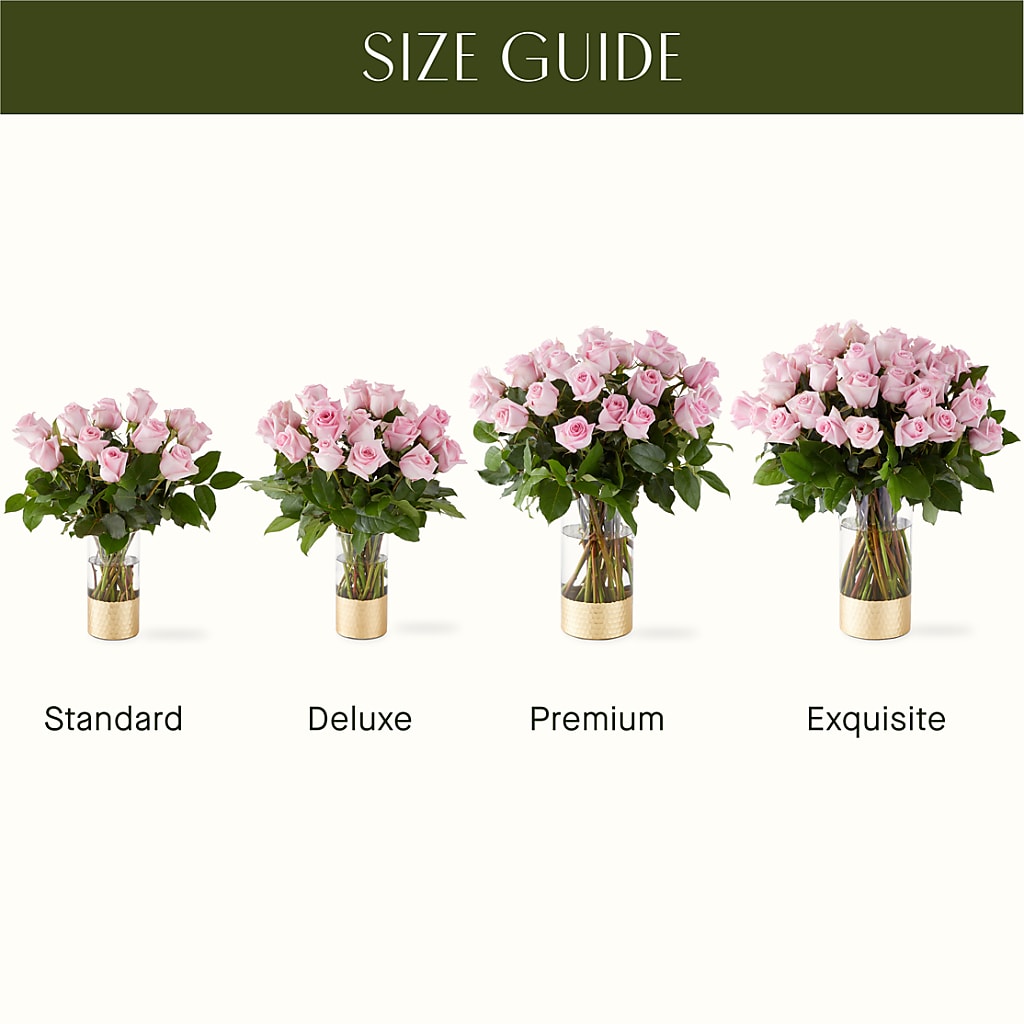 Picture Perfect Pink Rose Bouquet –  Evergreen Flowers, Tucson AZ