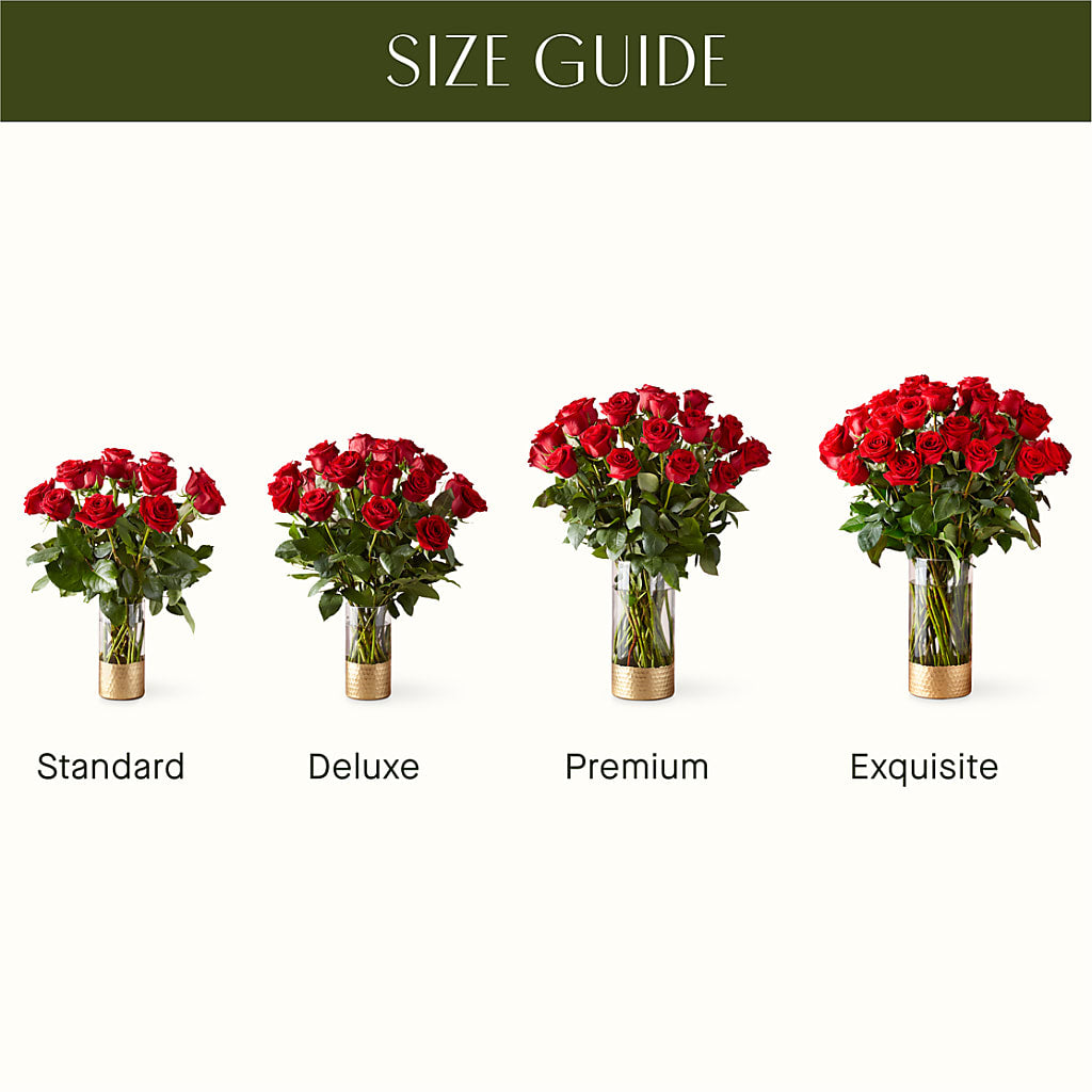 Classic Love Red Rose Bouquet –  Evergreen Flowers, Tucson AZ