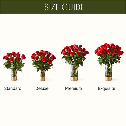 Classic Love Red Rose Bouquet –  Evergreen Flowers, Tucson AZ