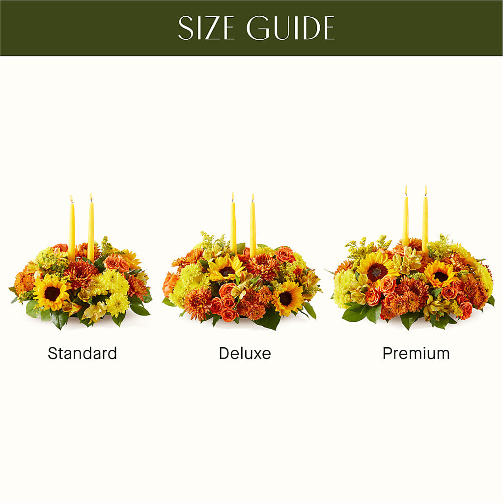 Autumn Harmony Centerpiece –  Evergreen Flowers, Tucson AZ