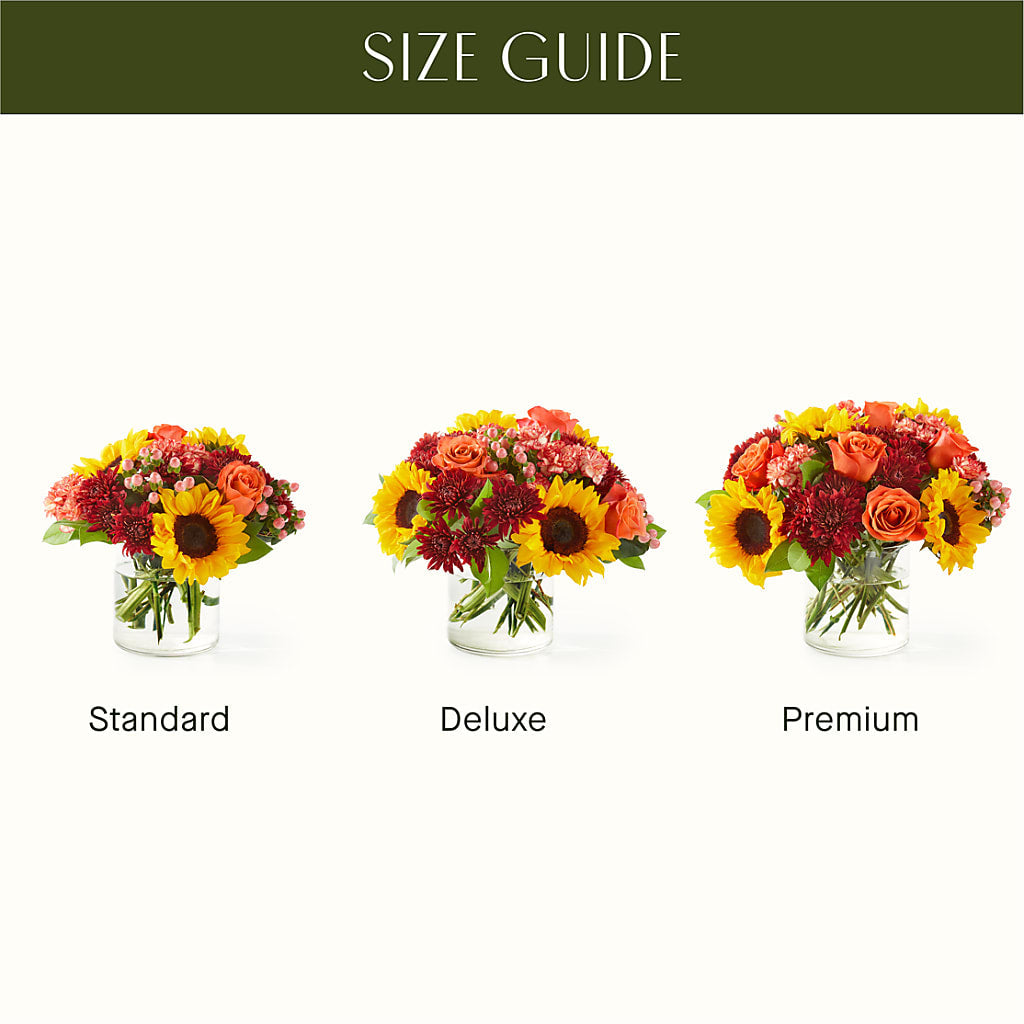 September Sunset Bouquet –  Evergreen Flowers, Tucson AZ