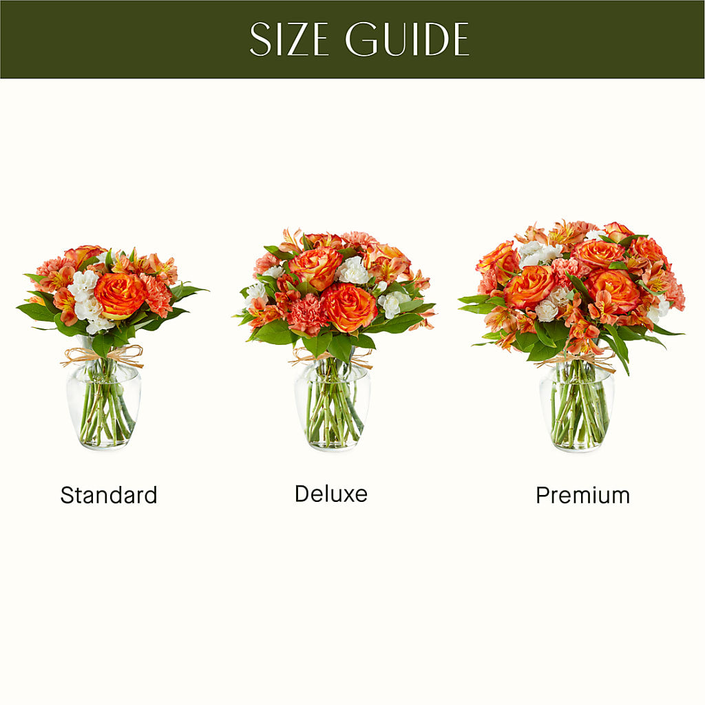 Apricot Glow Bouquet –  Evergreen Flowers, Tucson AZ