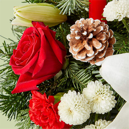 Seasonal Festivities Centerpiece –  Evergreen Flowers, Tucson AZ