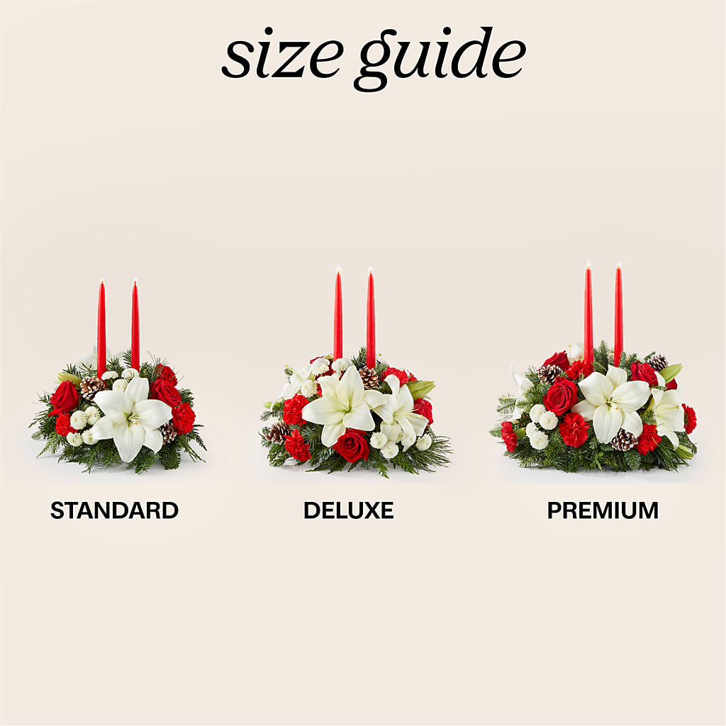 Seasonal Festivities Centerpiece –  Evergreen Flowers, Tucson AZ