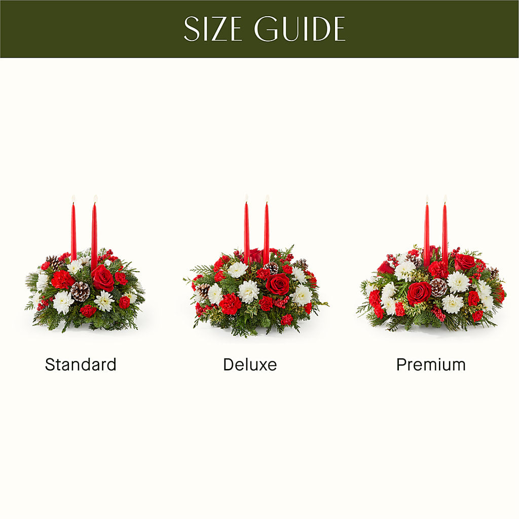 Holiday Soiree Centerpiece –  Evergreen Flowers, Tucson AZ