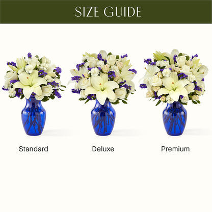 Sapphire Rush Bouquet –  Evergreen Flowers, Tucson AZ