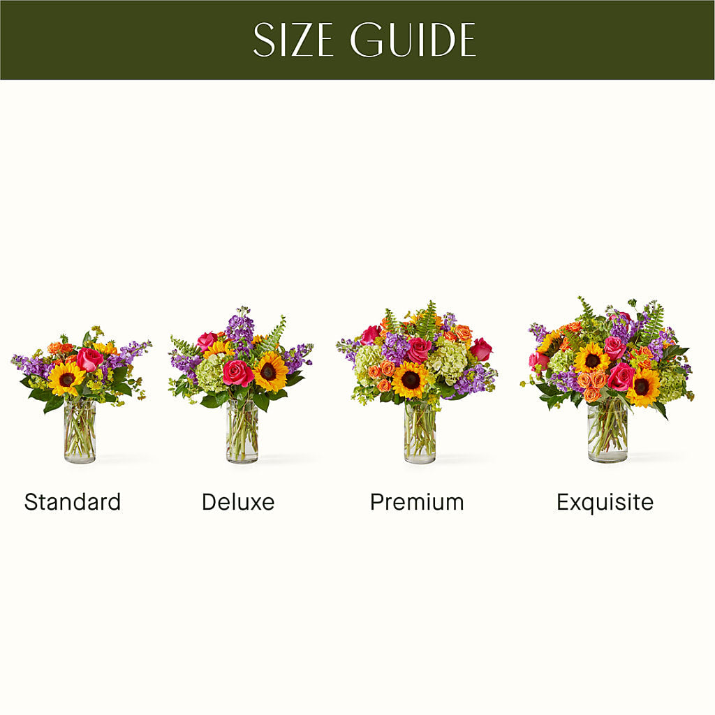 Vibrant Greetings Bouquet –  Evergreen Flowers, Tucson AZ