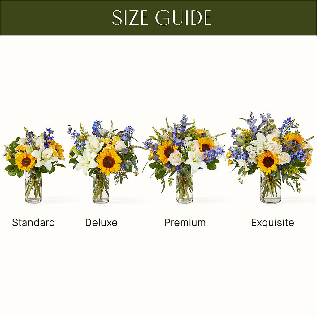 Wonderfully Sunny Bouquet –  Evergreen Flowers, Tucson AZ