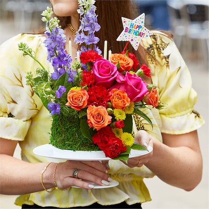Best Year Yet Floral Cake –  Evergreen Flowers, Tucson AZ