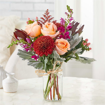 Moody Hues Bouquet –  Evergreen Flowers, Tucson AZ