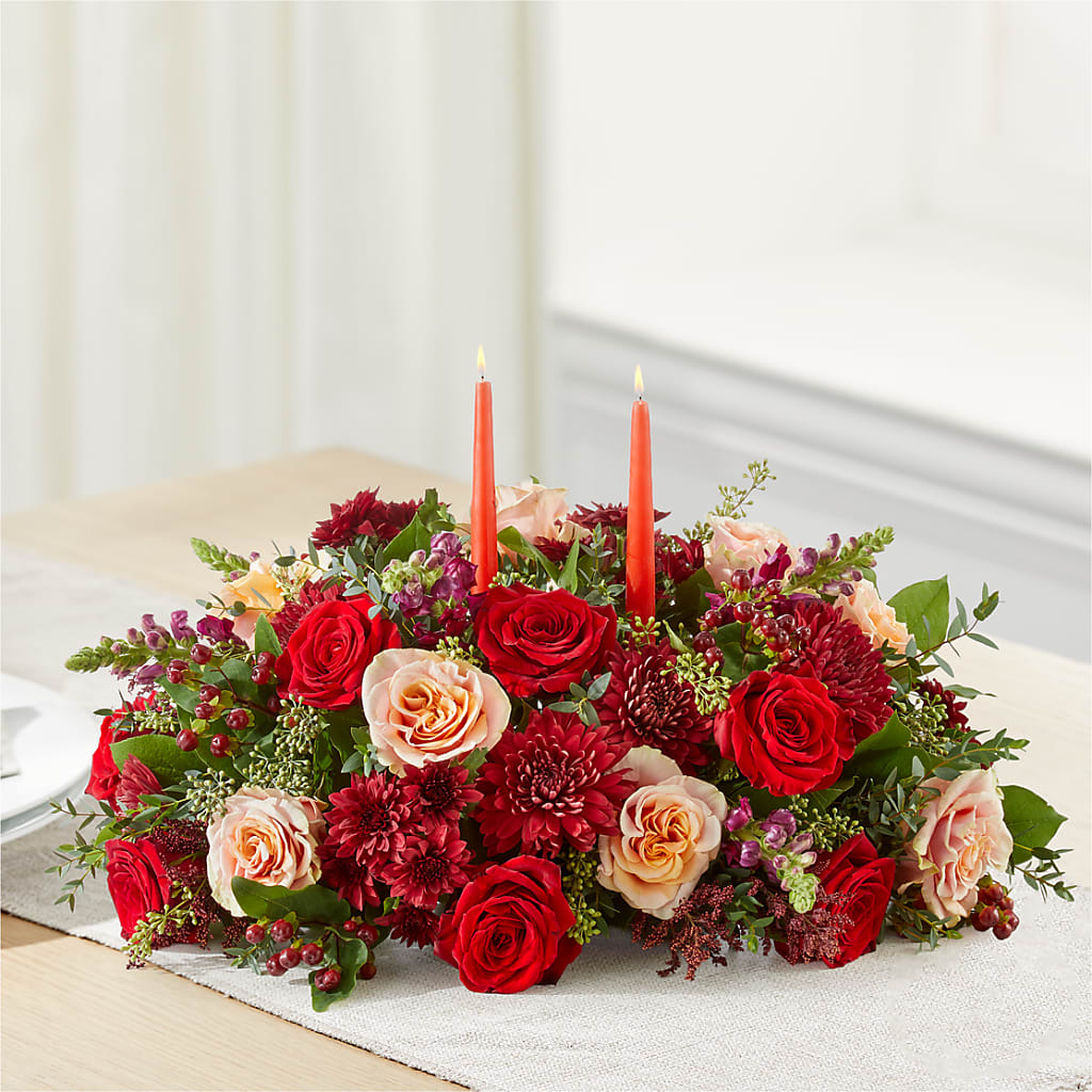 Most Thankful Centerpiece –  Evergreen Flowers, Tucson AZ