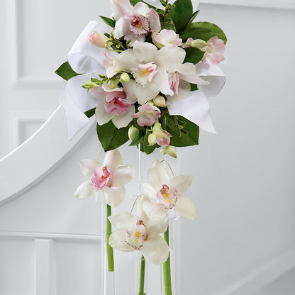Perfect Entrance Pew Arrangement –  Evergreen Flowers, Tucson AZ