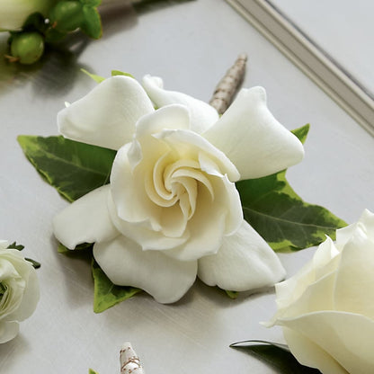 Gardenia Boutonniere –  Evergreen Flowers, Tucson AZ